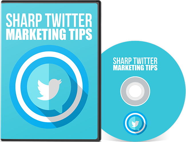 Sharp Twitter Marketing Tips GFXSET